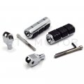 Httmt- Front Chrome Footpeg Compatible With Hond Vtx 1800 C F Shadow 1100 Sabre Aero 750 Magna