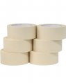 6 Rolls 2 Inch Masking Tape For General Purpose Painting 