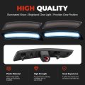 Led Side Marker Lights For 2016 2024 Chevy Camaro And 2014 2019 Cadillac Cts Ats Smoke Lens White Light 4 Piece Set Replacement