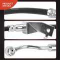 A-premium Front Driver Brake Hydraulic Hose Compatible With Select Kia Models Rio 2012 2013 2014 2015 2016 2017 Replace