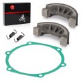 2x Brake Shoe Set W Springs Gasket For John Deere 750 770 790 Tractor Replaces M805735 Ch15072