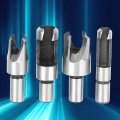 Qyebavge 23pcs Claw Type Chamfer Drill Bit Hex Set High-speed Steel For Woodworking Cutting Deburring Tool 