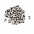 50pcs M2 5 X 3mm Stainless Steel Hex Socket Set Grub Screws Headless Cup Point 