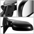 Hy1320143 Factory Style Passenger Right Side Mirror Power Folding Adjust Heated Glass Compatible With Santa Fe 03-04 Paint To