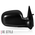 Hy1320143 Factory Style Passenger Right Side Mirror Power Folding Adjust Heated Glass Compatible With Santa Fe 03-04 Paint To