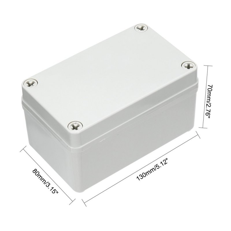 Abs Junction Box Universal Project Enclosure 5 12 X3 15 X2 76 130mmx80mmx70mm
