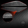 Nvcnx Car Headlight Eyebrow Headlamp Eyelids Cover Compatible With Tesla Model 3 2017 2018 2019 2020 2021 2022 2023 Y Carbon