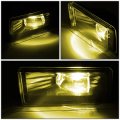 Pair Of Amber Lens Led Fog Light Switch For Chevy Gmc Tahoe Yukon Suburban 15-20