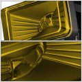 Pair Of Amber Lens Led Fog Light Switch Compatible With Chevy Gmc Tahoe Yukon Suburban 15-20