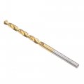 Uxcell High Speed Steel Straight Shank Twist Drill Bit Fully Ground Titanium Coated 3 6mm Diameter 70mm Total Length 33mm 2 Pcs