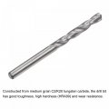 Uxcell Solid Carbide Drill Bits 2 9mm C2 K20 Tungsten Jobber Straight Shank Drilling Tool For Stainless Steel Aluminum Iron