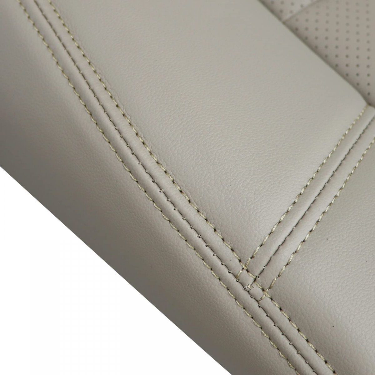 Driver Or Passenger Bottom Perforated Leather Seat Cover Light Tan For Cadillac Escalade Esv Ext 2007 2008 2009 2010 2011 2012