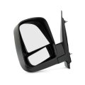 Door Mirror For Gmc Savana 2500 3500 2008 2021 Driver Side Manual Adjust Textured Black Non Heated Folding With Blind Spot 