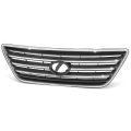 Factory Style Front Bumper Grill Grille Assembly With Chrome Moulding For Lexus Gx470 2003-2009 Silver Gray 