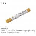 Uxcell Furniture Repair Crayons 5pcs Wood Wax Filler Stick Markers Touch Up For Scratches Holes Tables Desks Wooden Floors