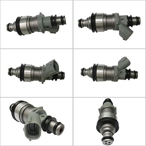 6pac 23250-62030 Fuel Injectors Replacement For 1992-1993 Toyota Camry 3 0l V6