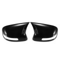 1 Pair Car Rear View Driver Passenger Side Mirror Cover Cap Overlay Gloss Black For Honda Civic 9th Gen 2012 2013 2014 2015 