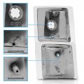 Amerilite For 1994-2002 C K Tahoe Suburban Full Size Blazer Chrome Replacement Front Parking Light Corner Lamp 4pcs Set