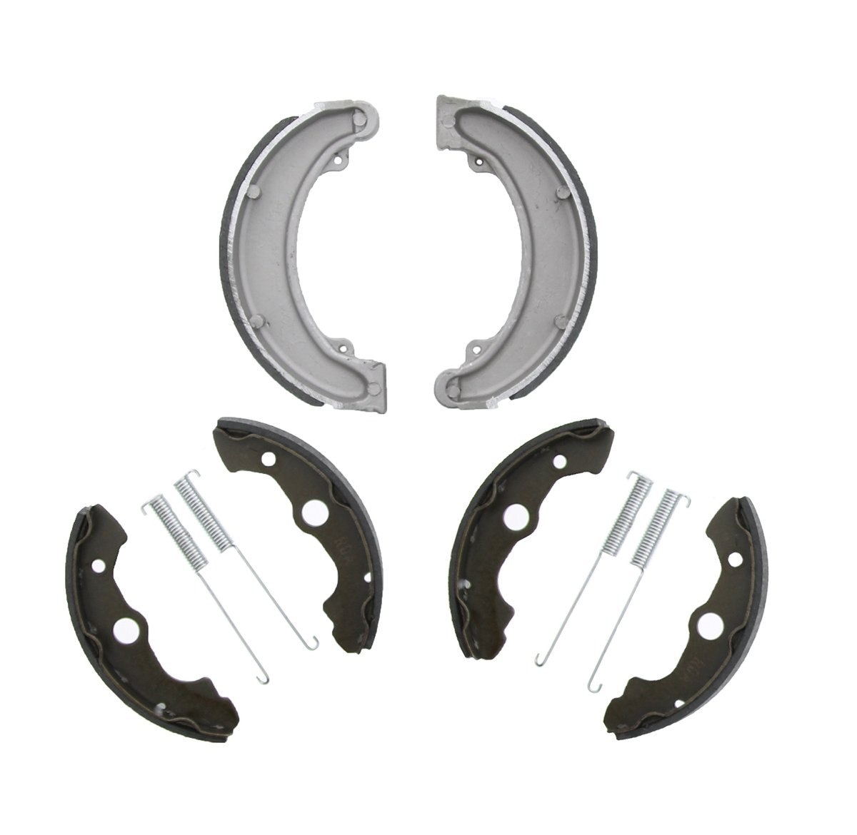 Brake Shoes For Honda Fourtrax 300 Trx300fw 4x4 1988 To 2000 Front And Rear Brakes Semi Metallic Compound