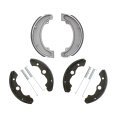 Brake Shoes For Honda Fourtrax 300 Trx300fw 4x4 1988 To 2000 Front And Rear Brakes Semi Metallic Compound