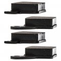 Niche Brake Pad Set For Honda Crf250rx Crf2250x Crf450r Crf250f Crf450x Cr250r Rear Semi-metallic 2 Pack