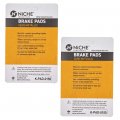 Niche Brake Pad Set For Honda Crf250rx Crf2250x Crf450r Crf250f Crf450x Cr250r Rear Semi-metallic 2 Pack
