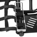 Kuafu Aluminum Nerf Bars Foot Pegs Heel Guards Compatible With All Years Honda Trx 450r Black Nerfs Nets