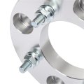 2x 4x137 To 4x115 Wheel Spacers 10x1 25 85 1 Silver For 2003-2006 Outlander 400 