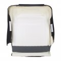 Autokay Bottom Cloth Seat Cover And Foam Cushion Driver Side Compatible With Dodge Ram 1500 2500 3500 4500 5500 Slt Gray