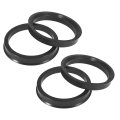 4pcs Plastic 56 6mm To 66 Car Hub Centric Rings Wheel Bore Center Spacer 