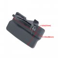 Ecotric Center Console Armrest Jump Seat Lid Latch Compatible With 2010-2018 Ford F150 Abs Plastic Gray