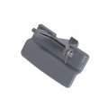 Ecotric Center Console Armrest Jump Seat Lid Latch Compatible With 2010-2018 Ford F150 Abs Plastic Gray