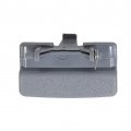 Ecotric Center Console Armrest Jump Seat Lid Latch Compatible With 2010-2018 Ford F150 Abs Plastic Gray