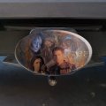 Farscape Crew Group Shot With Logo Weapons Raised Oval Tow Trailer Hitch Cover Plug Insert