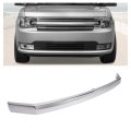 Front Grille Molding Center Trim For 2013-2019d Flex Limited Replacement For Fo1210118 Da8z-8200-fa Bumper Grill Cover Chrome 