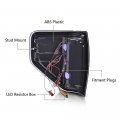 G-plus Rear Tail Lights Assembly W Wiring Harness Compatible With Ford F150 2009-2014 Bl3z13405b Bl3z13405aa Brake Parking