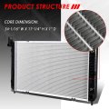Auto Dynasty Dpi 2423 Factory Style 1-row Cooling Radiator Compatible With Escalade Chevy Silverado Suburban Gmc Sierra Yukon
