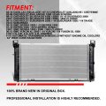 Auto Dynasty Dpi 2423 Factory Style 1-row Cooling Radiator Compatible With Escalade Chevy Silverado Suburban Gmc Sierra Yukon
