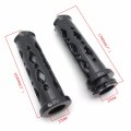 Httmt Style 121-7 8 22mm Cnc Made Black Spike Hand Grip Compatible With Suzuk Gsxr 600 750 1000 Hayabusa All Models And Years