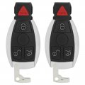 Aintier 2pcs Key Fob Shells Case For 2015 Mercedes-benz 80 1 6l 2001-2005 A190 1 9l