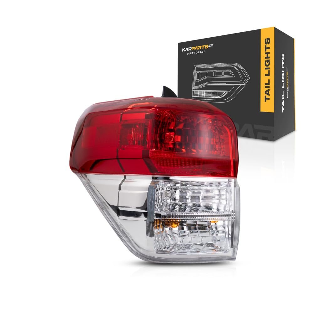 Toyota 4runner Tail Light Assembly Driver Side 2010 2011 2012 2013 Limited Sr5 Halogen Clear And Red Lens To2818147 81561 35360