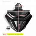 Topteng Motorcycle Front Fender Beak Extension Moto No Bar Fits For Honda Crf1000l Africa Twin 2016-2019 Models