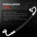A-premium A C Discharge Line Hose Assembly Compatible With Jeep Wrangler 2007-2011 V6 3 8l Compressor To Condenser