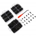 Ocpty 16sizes Fender Clips Auto Car Nylon Trim Panel Black And Plastic