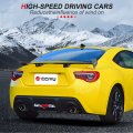 Universal Aluminum Rear Spoiler Wing Matte Black Adjustable Clamp Type Trunk For Sedan Cars Bolt On Aerodynamic Racing