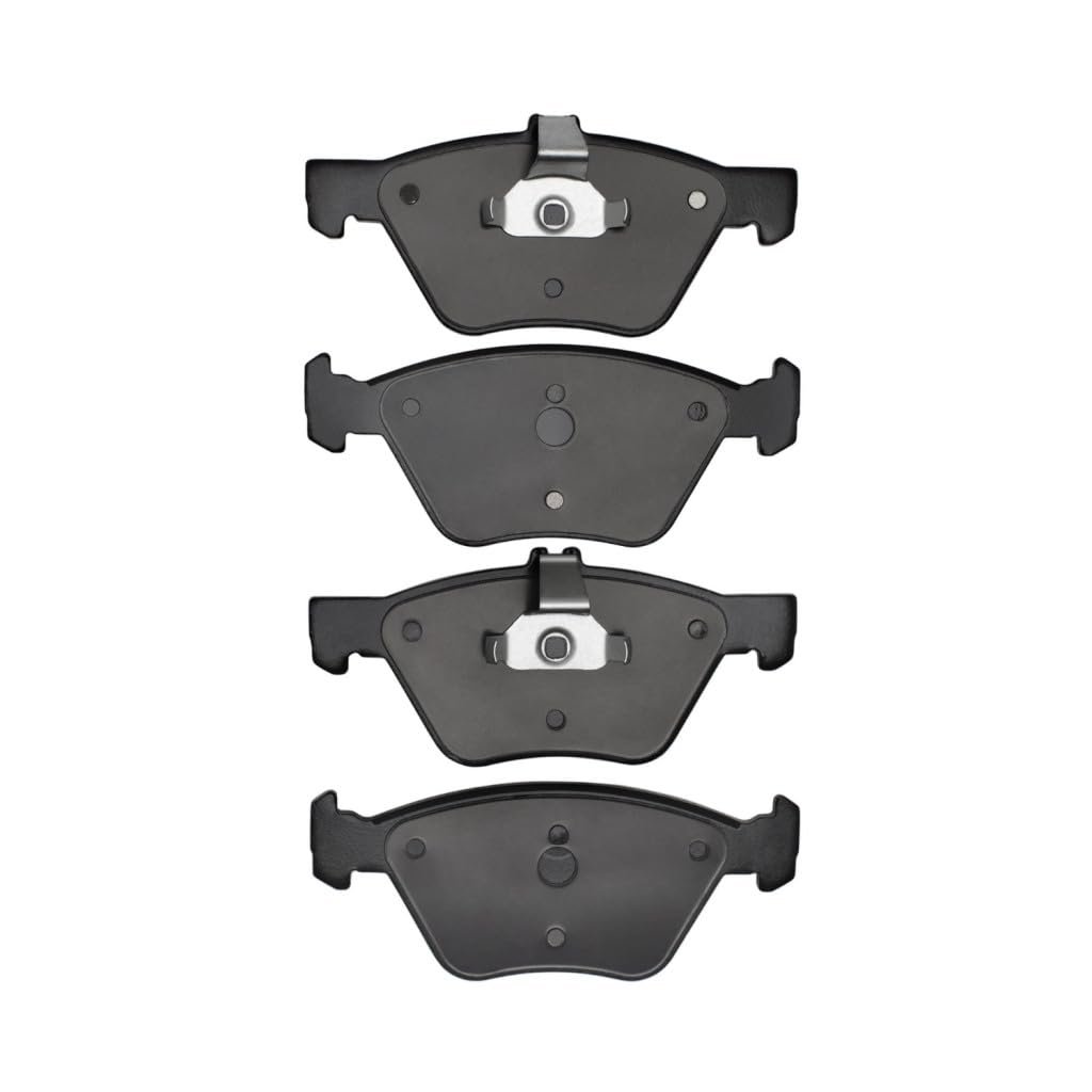 Front Brake Pads For Chrysler Crossfire 2004 To 2008 Low Metallic Friction 2 74 In Inner Pad Height 5000 Advanced Series Alx