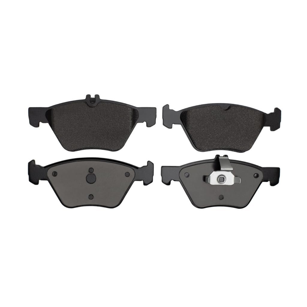 Front Brake Pads For Chrysler Crossfire 2004 To 2008 Low Metallic Friction 2 74 In Inner Pad Height 5000 Advanced Series Alx