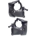 Fog Light Bracket Pair For Bmw 430i Gran Coupe Xdrive 2017 2018 2019 2020 M Sport Line Plastic Bm2602101 Bm2603101 51118054511 