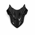Httmt- Black Double Bubble Windscreen Windshield Compatible With Kawasak Z900 2017 2018 2019 P N Cfp-2165-3-bk