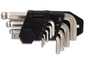 Hhexpro Ballpoint Hex Key Wrench Set 9 Piece Alloy Steel Tool Kit Powder Coated Finish Sizes 06 In To 0 39 